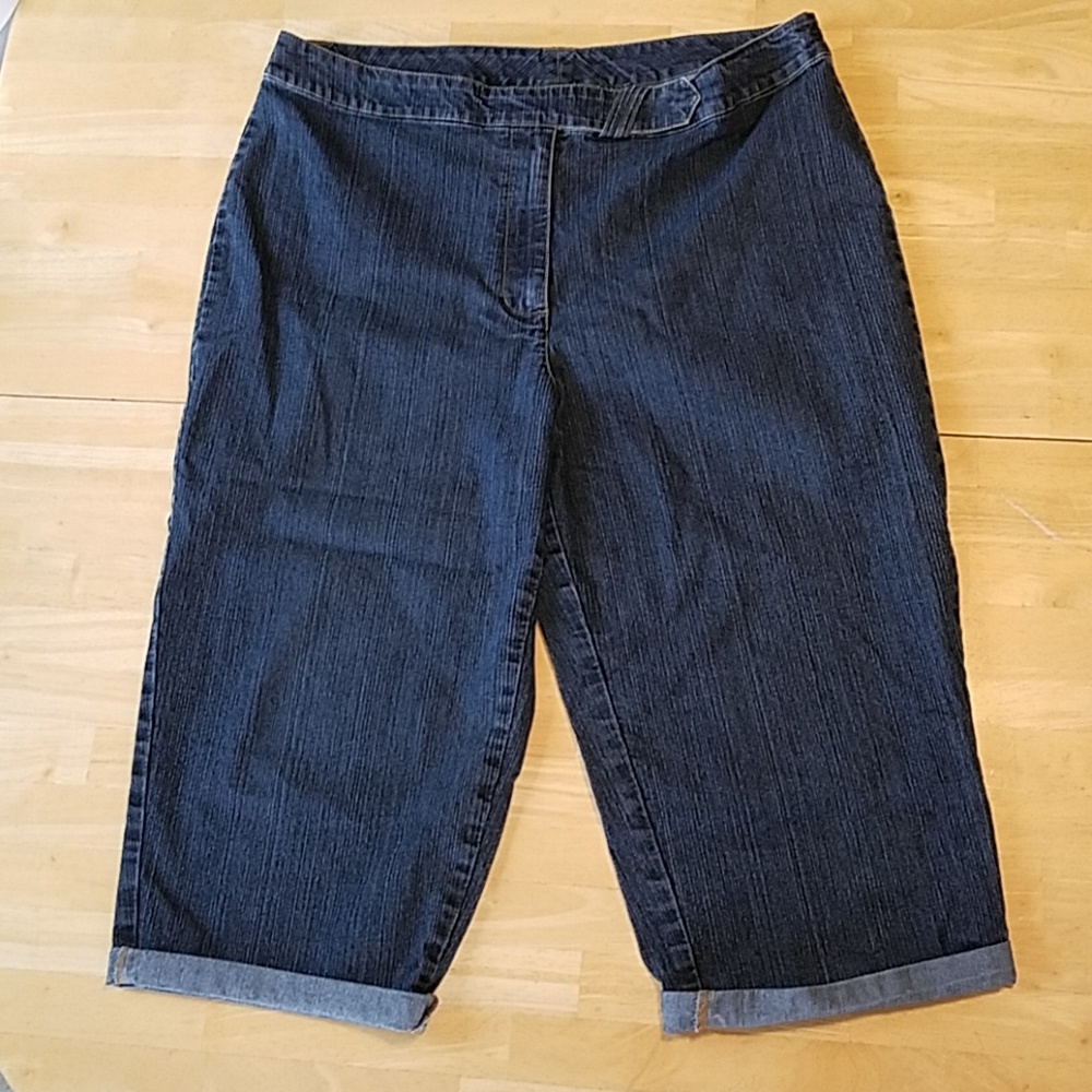 Womens jean capris